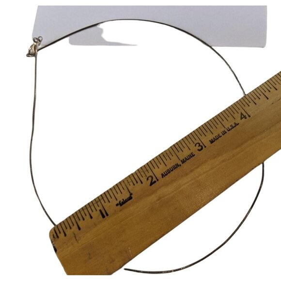 Sterling Silver Dolphin Pendant Necklace With Blue Stone Accents & Thin Chain - Picture 7 of 10